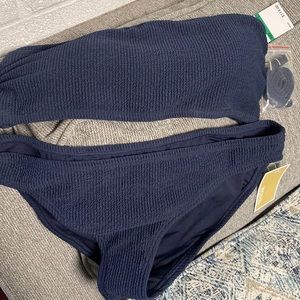 Michael Kors navy bikini size large